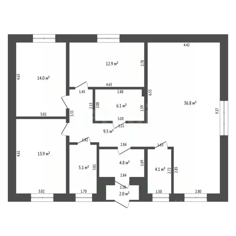 Дом в Тюменская область, Тюмень Лето-Парк кп,  (116 м) - Фото 1