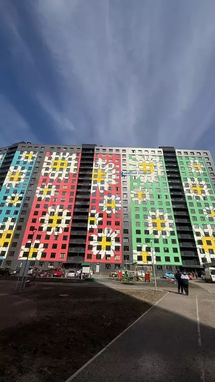 1-к. квартира, 40 м, 14/18 эт. - Фото 1