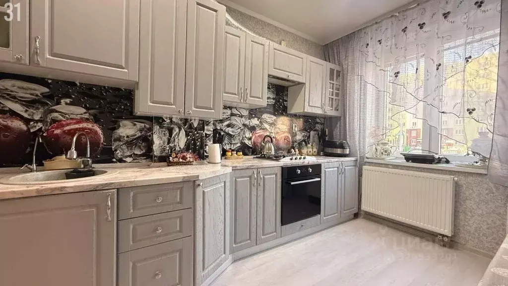 2-к кв. Калининградская область, Калининград ул. Баженова, 13В (62.0 ... - Фото 2