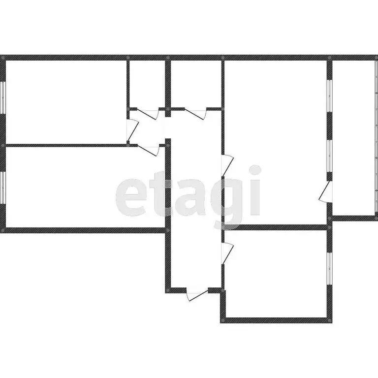 3-комнатная квартира: Тобольск, микрорайон Иртышский, 18 (59 м) - Фото 0
