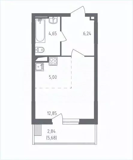 Студия Московская область, Люберцы городской округ, Жилино-1 пгт, 2-й ... - Фото 2
