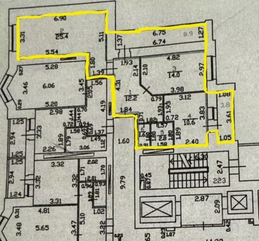 2-к кв. Орловская область, Орел Старо-Московская ул., 23 (66.0 м) - Фото 0