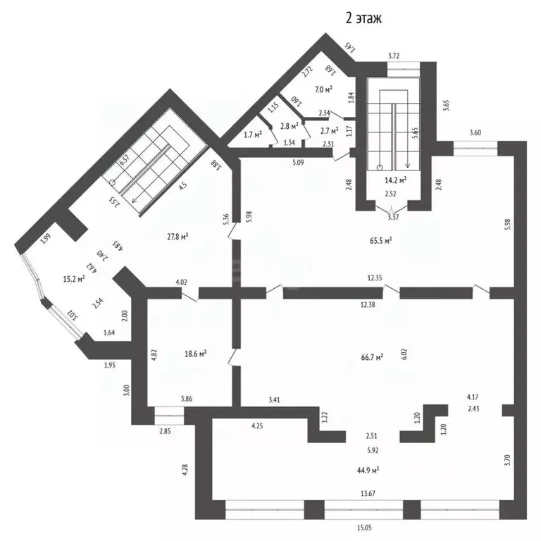 Офис в Тюменская область, Тюмень ул. Василия Гольцова, 10 (277 м) - Фото 2
