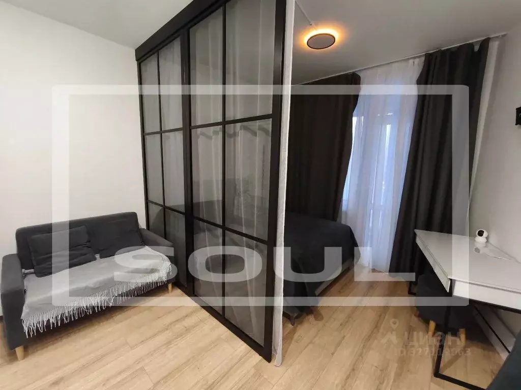 Студия Санкт-Петербург просп. Крузенштерна, 2 (26.0 м) - Фото 1