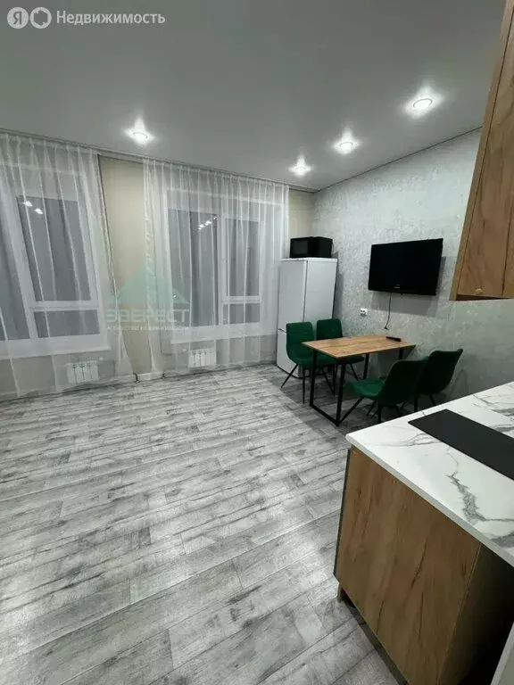 Квартира-студия: Абакан, микрорайон Нижняя Согра, улица Будённого, ... - Фото 1