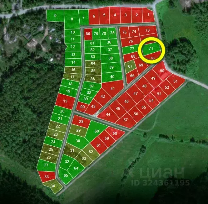 Участок в Ленинградская область, Выборгский район, Полянское с/пос  ... - Фото 2