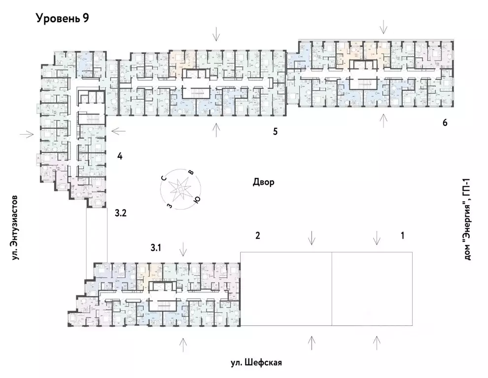 2-к кв. Свердловская область, Екатеринбург ул. Шефская, 28А (33.91 м) - Фото 1