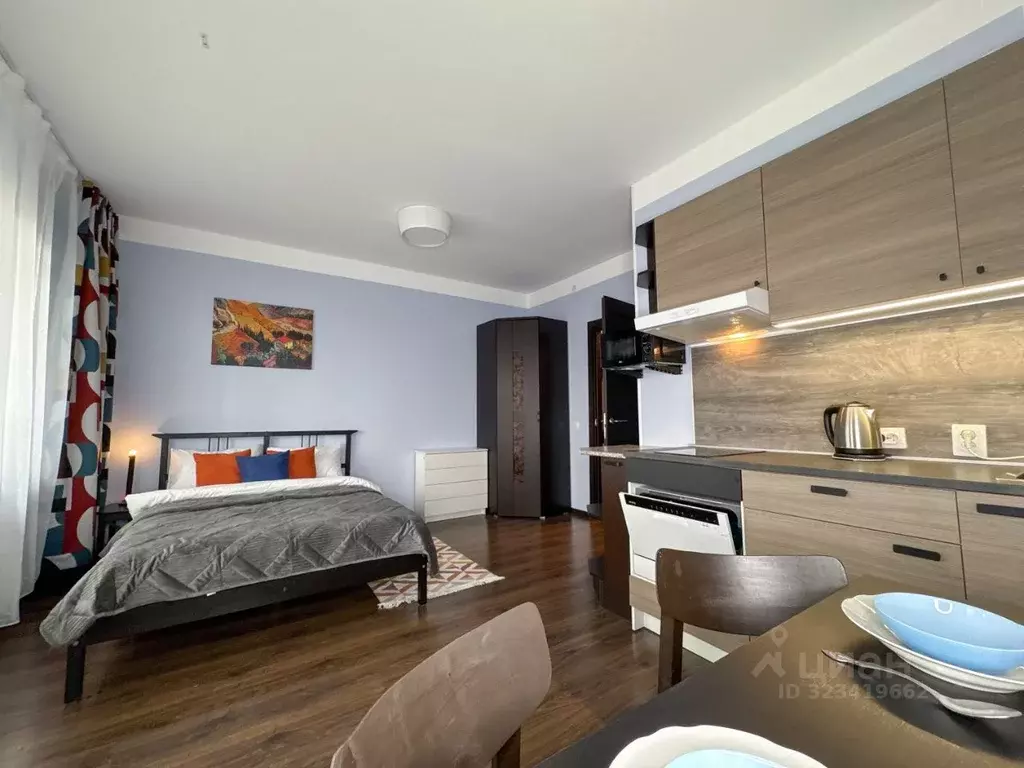 Студия Санкт-Петербург ул. Плесецкая, 20к1 (30.0 м) - Фото 2