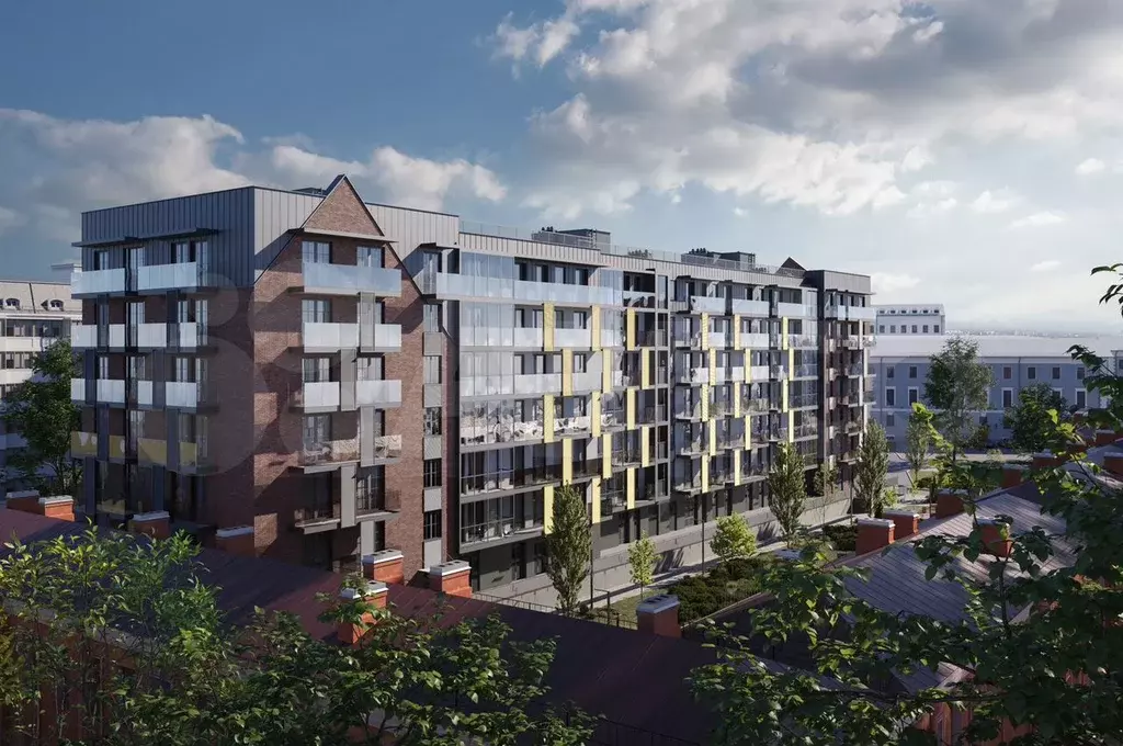 2-к. квартира, 61 м, 7/7 эт. - Фото 1