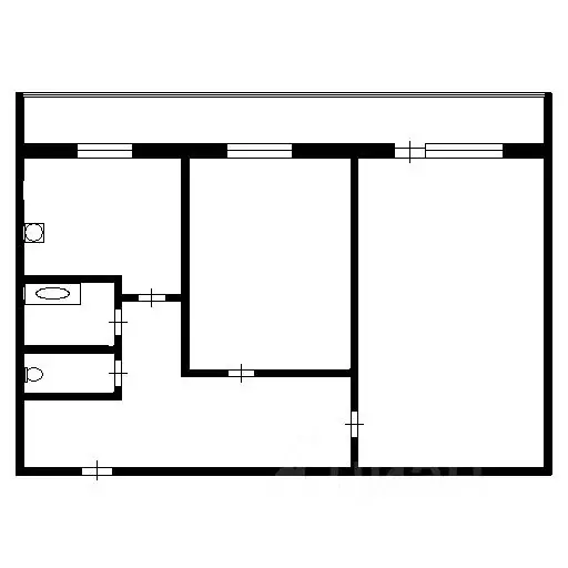 2-к кв. Иркутская область, Усть-Илимск просп. Мира, 17 (54.0 м) - Фото 1