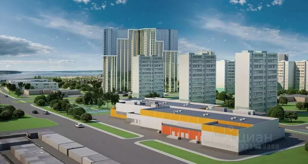 2-к кв. Татарстан, Набережные Челны ул. Раскольникова, 22 (55.96 м) - Фото 0