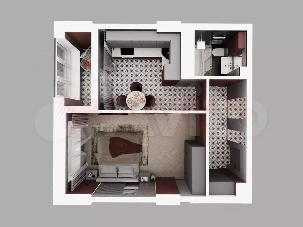 Квартира-студия, 26 м, 3/20 эт. - Фото 0
