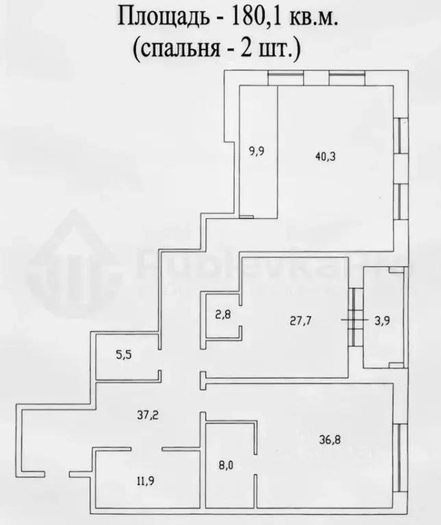 3-к кв. Московская область, Одинцовский городской округ, д. Семенково, ... - Фото 2