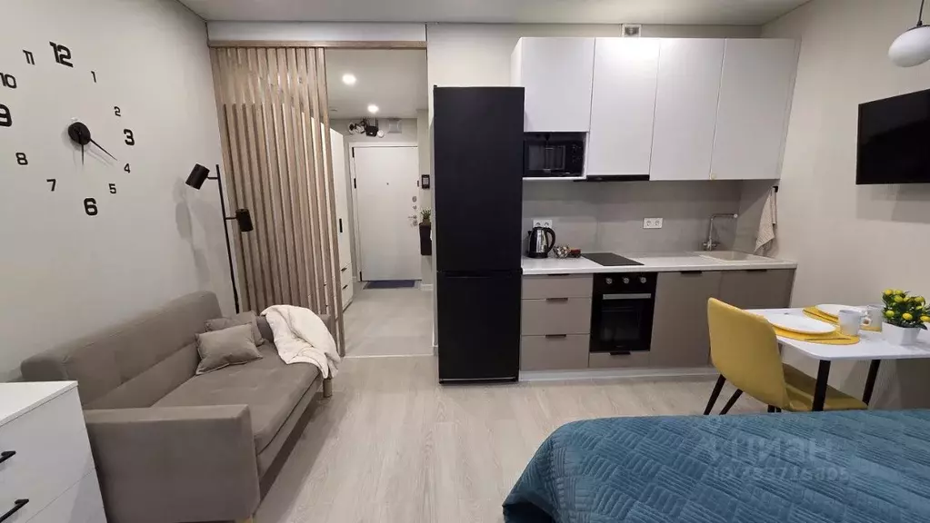 Студия Москва ул. Летчика Осканова, 6 (25.0 м) - Фото 2