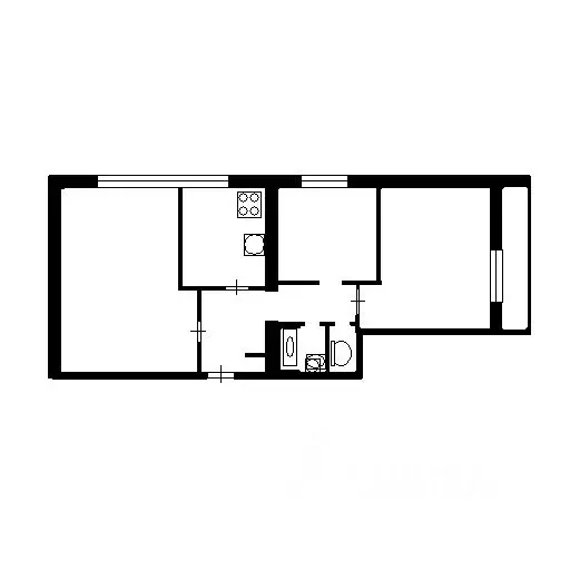 3-к кв. Москва Ферганская ул., 15К1 (71.9 м) - Фото 1