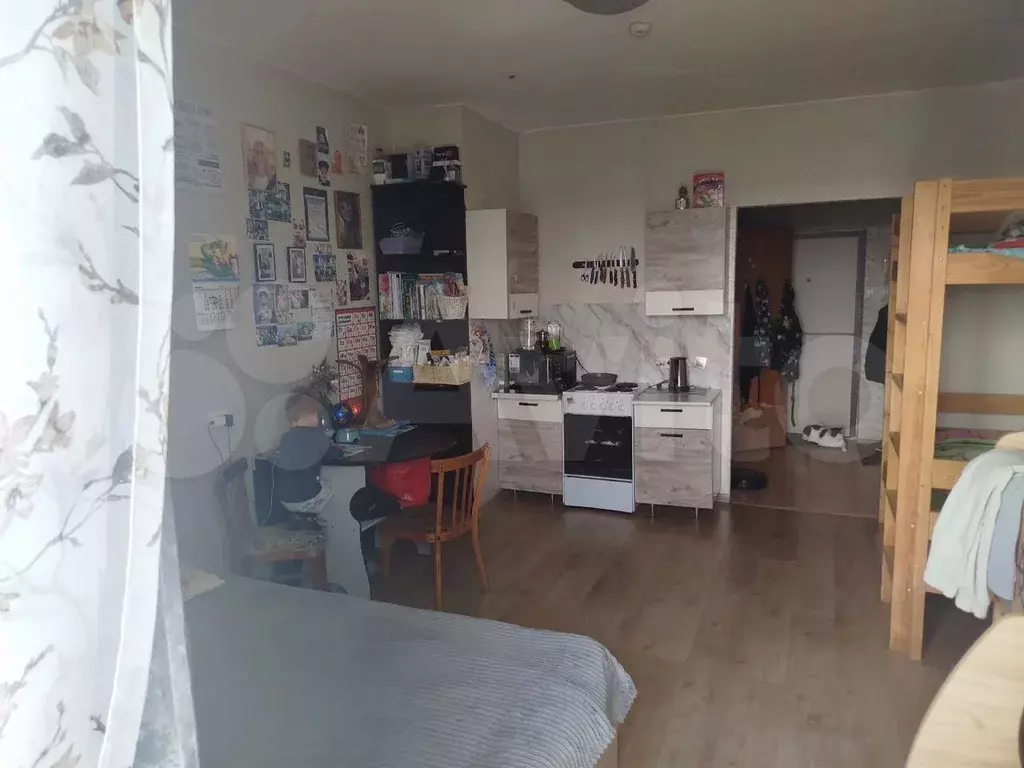 Квартира-студия, 27 м, 9/15 эт. - Фото 0