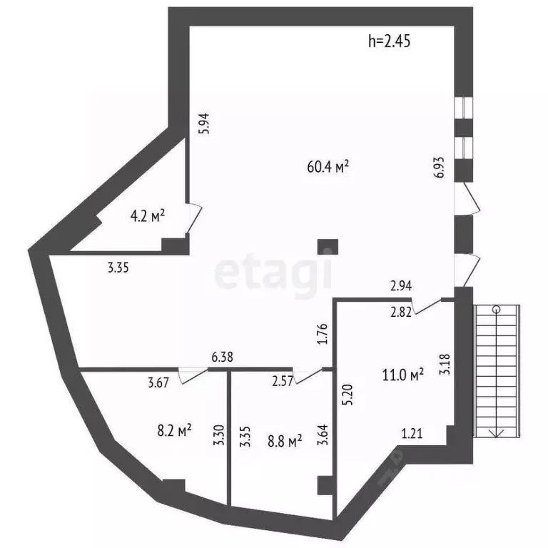 Помещение свободного назначения в Крым, Феодосия ул. Челнокова, 80В ... - Фото 2