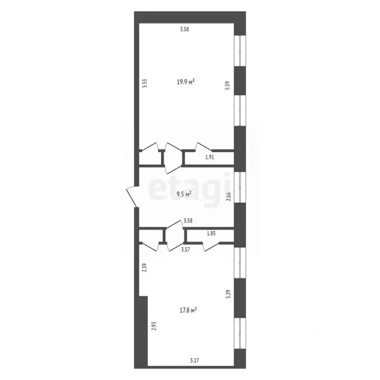 Офис в Тамбовская область, Тамбов Коммунальная ул., 42/8 (22 м) - Фото 1
