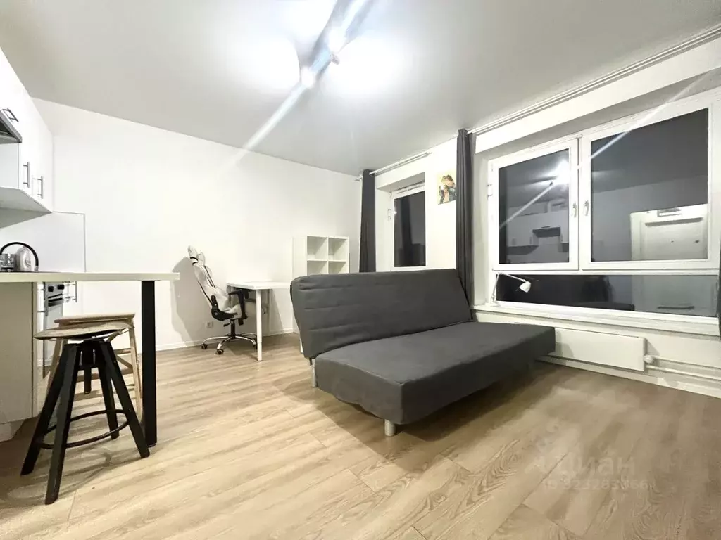 Студия Москва ул. Малое Понизовье, 9к3 (27.0 м) - Фото 1