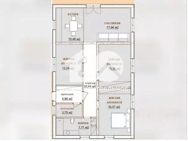 Дом в Новосибирская область, Новосибирский район, Каменский сельсовет, ... - Фото 2