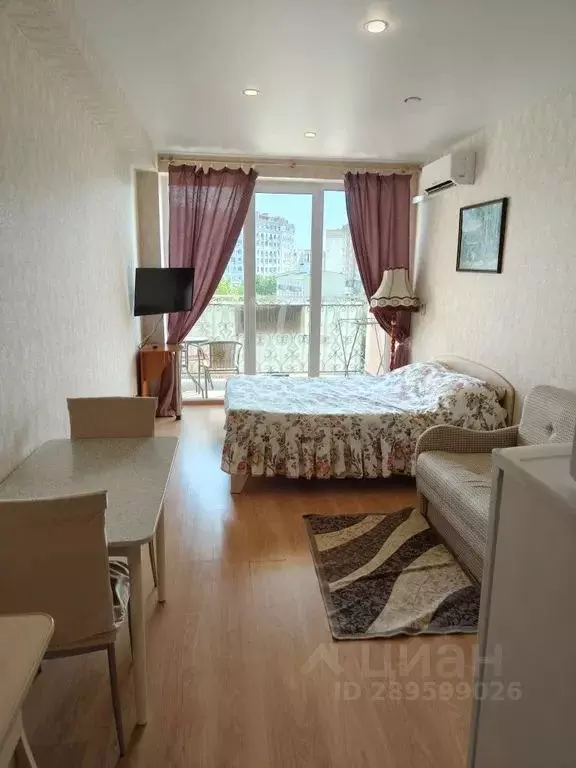 Студия Севастополь ул. Пляж Омега, 8 (27.0 м) - Фото 1