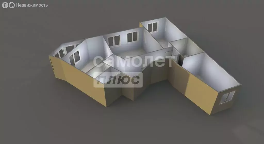 3-комнатная квартира: Подольск, Народная улица, 23 (95 м) - Фото 1