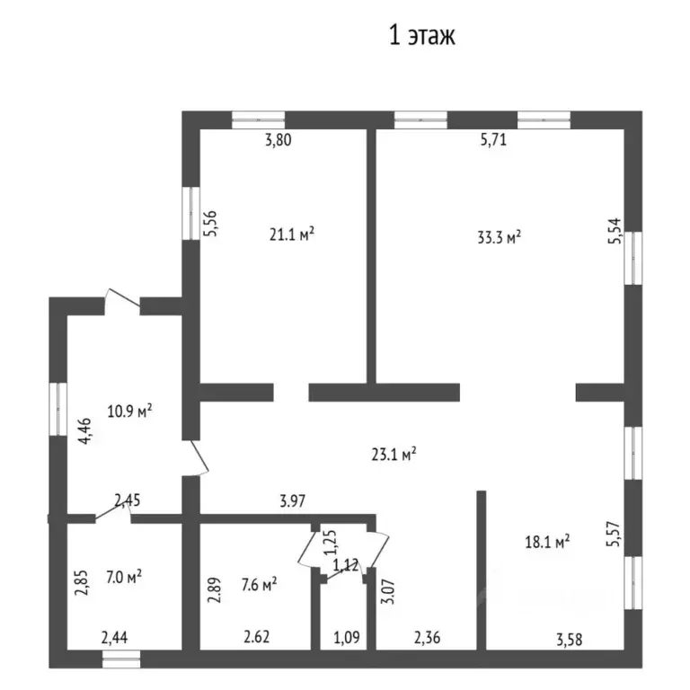 Коттедж в Тюменская область, Тюменский муниципальный округ, с. Луговое ... - Фото 2