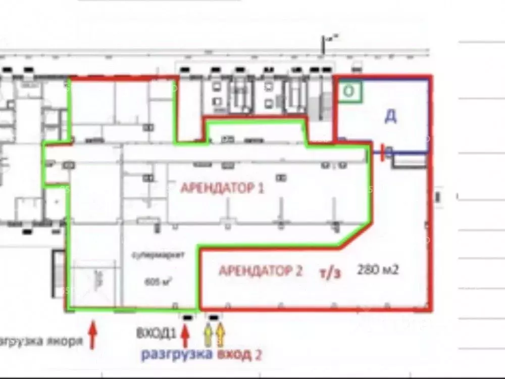 Торговая площадь в Москва Волоколамское ш., 71/22к1 (280 м) - Фото 2