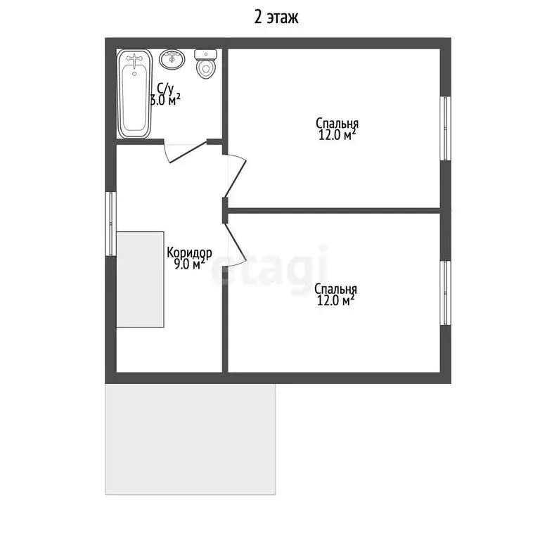 Дом в Ярославль, СНТ Резинотехника-2 (80 м) - Фото 1