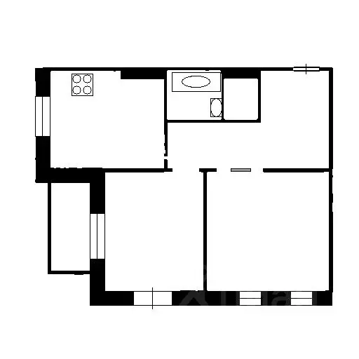 2-к кв. Башкортостан, Уфимский район, с. Михайловка Новоуфимская ул., ... - Фото 2