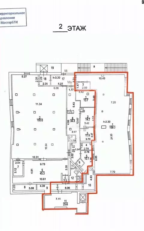 Торговая площадь в Москва 9-я Парковая ул., 59к3 (214 м) - Фото 1