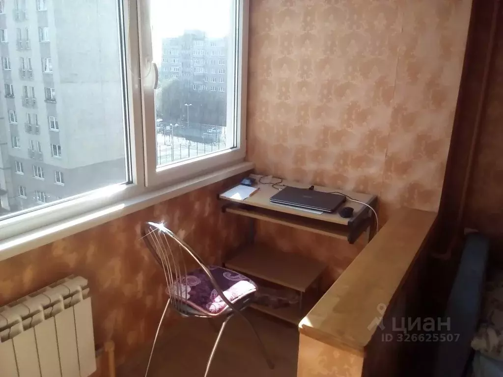 1-к кв. Калининградская область, Калининград Эльблонгская ул., 21 ... - Фото 2