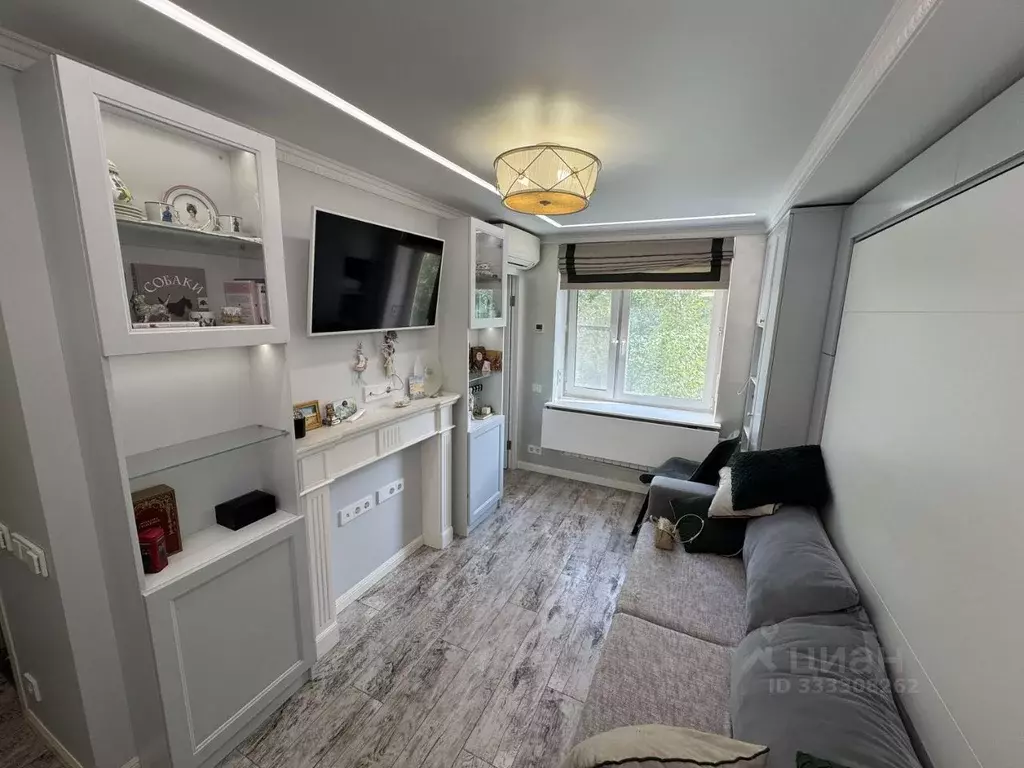 Студия Москва Нагатинская наб., 22К2 (21.3 м) - Фото 1