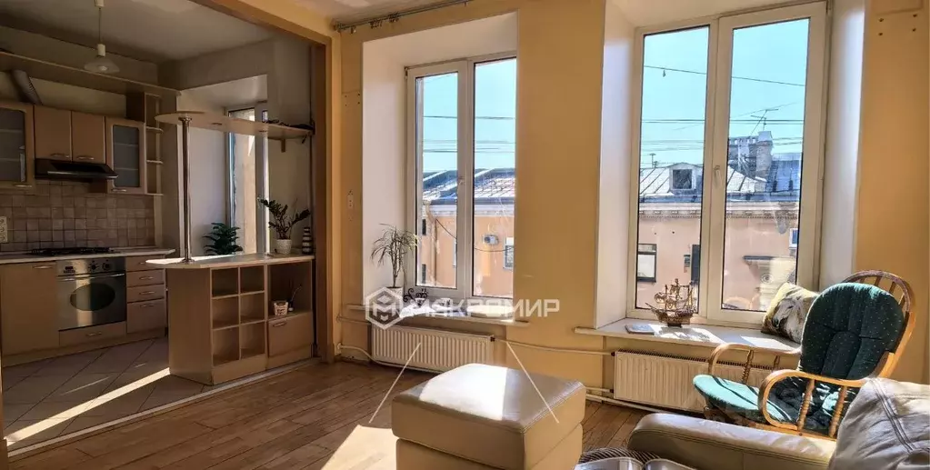 3-к кв. Санкт-Петербург ул. Красного Курсанта, 5/11Д (74.0 м) - Фото 1