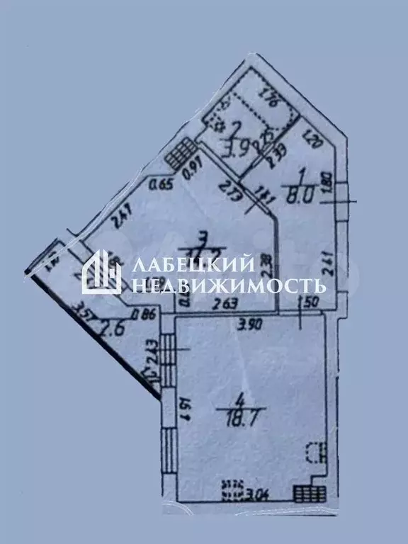 1-к. квартира, 44,8 м, 9/13 эт. - Фото 0