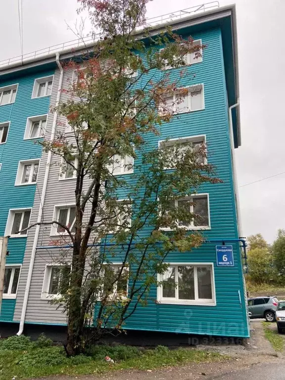 1-к кв. Мурманская область, Мурманск ул. Свердлова, 6к1 (28.1 м) - Фото 1