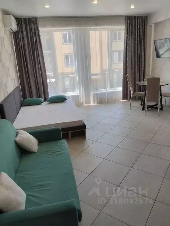 Студия Краснодарский край, Сириус пгт ул. Субтропическая, 5 (30.0 м) - Фото 1
