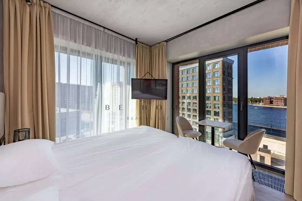 Студия Санкт-Петербург наб. Макарова, 58 (21.3 м) - Фото 0