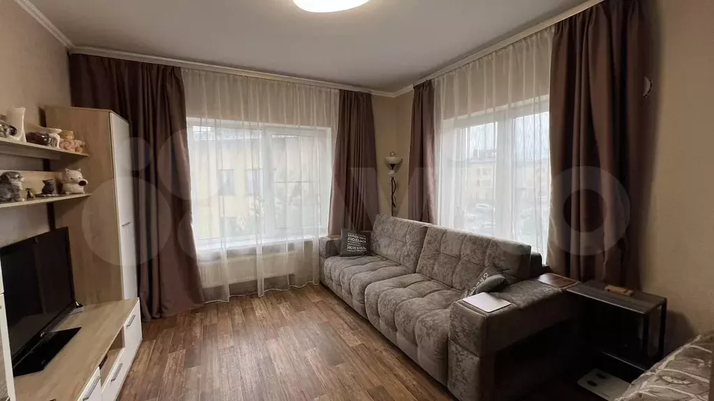 1-к. квартира, 34,4 м, 4/4 эт. - Фото 1