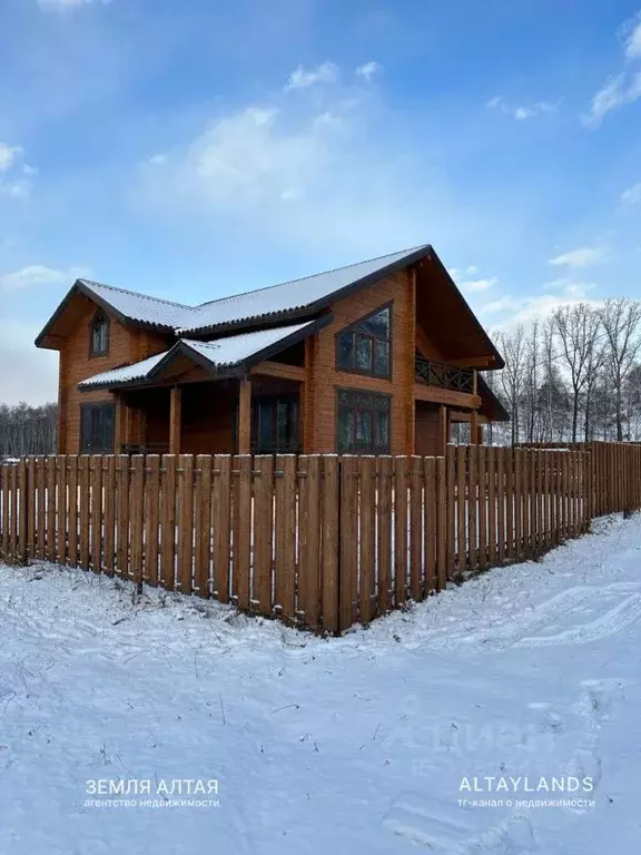 Дом в Алтай, Чемальский район, с. Чемал пер. Светлый (142 м) - Фото 1