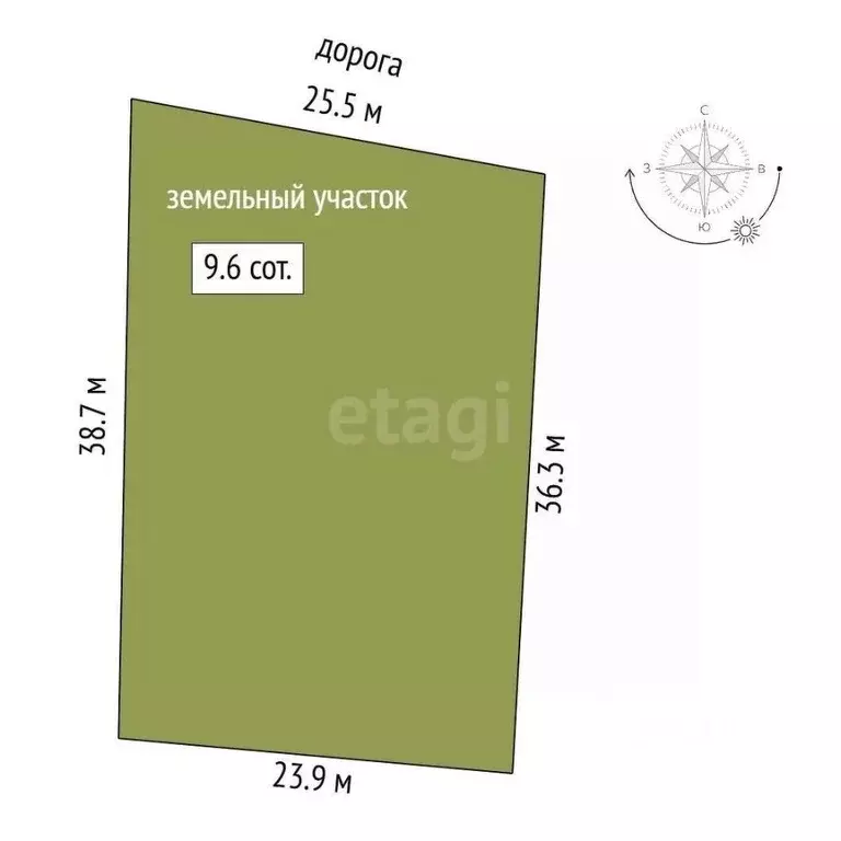 Участок в Саха (Якутия), Якутск Марха мкр, пер. Зернистый (9.59 сот.) - Фото 0