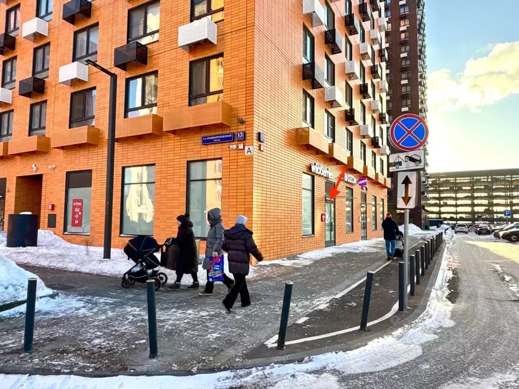 Торговая площадь в Москва 1-й Грайвороновский проезд, 13к2 (85 м) - Фото 1