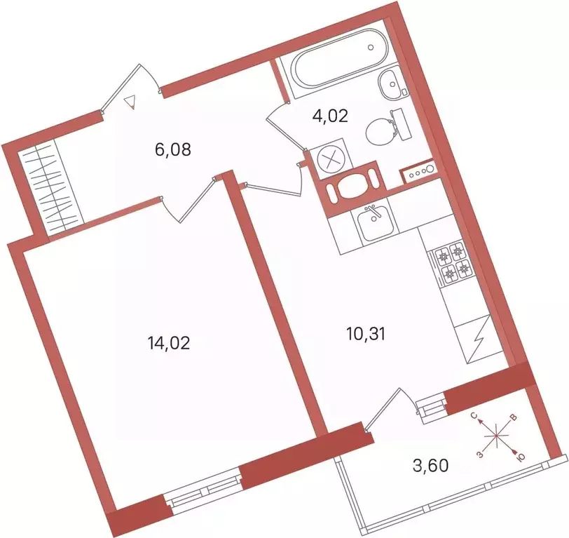 1-к кв. Ленинградская область, Сертолово Всеволожский район, Новое ... - Фото 1