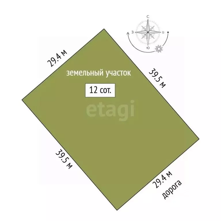 Участок в Вологодская область, Шекснинский муниципальный округ, д. ... - Фото 2