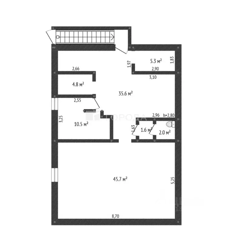 Коттедж в Алтайский край, Барнаул ул. Тихонова, 40А (359 м) - Фото 2