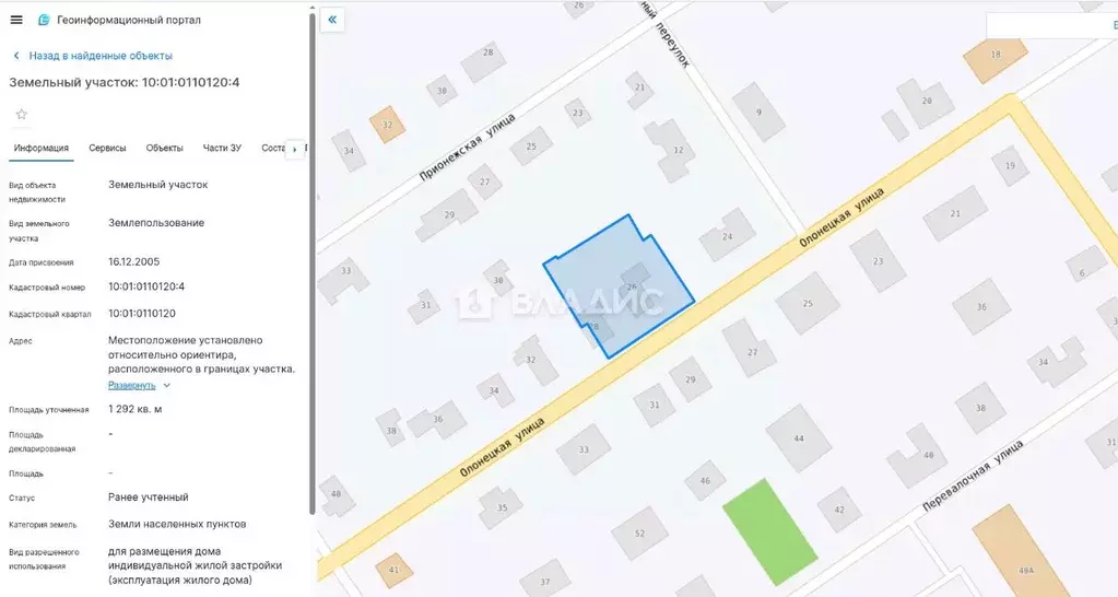 Участок в Карелия, Петрозаводск Олонецкая ул., 26 (3.2 сот.) - Фото 2