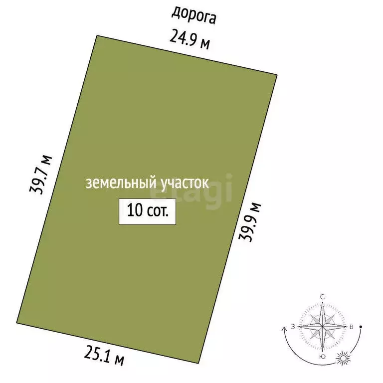 Участок в село Никольское, СТ Ветерок (12 м) - Фото 1