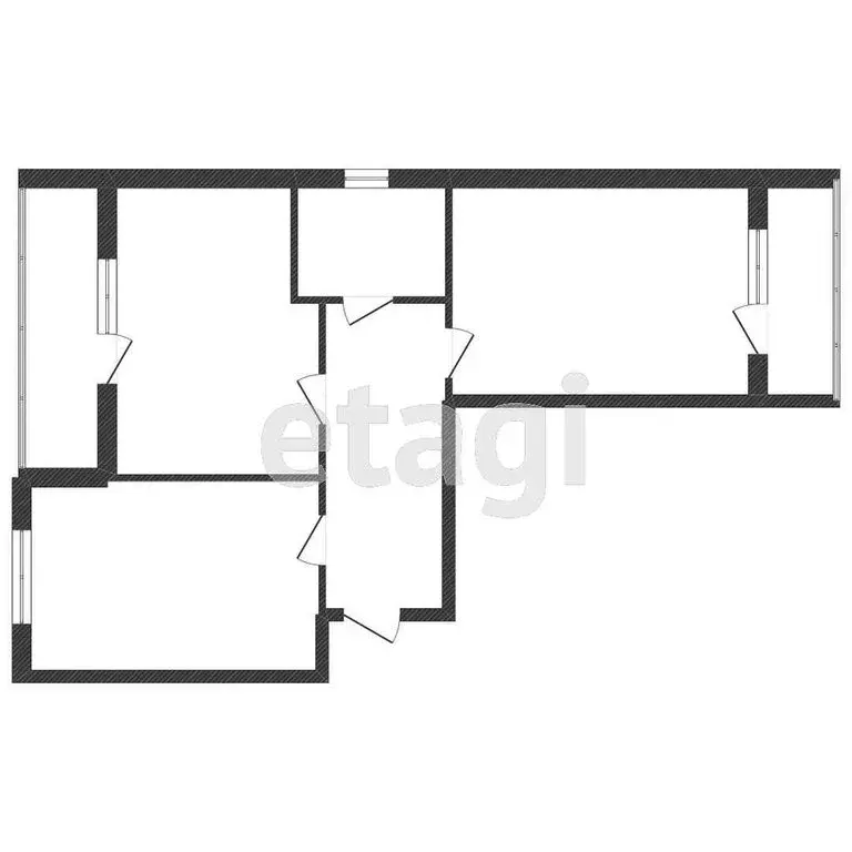 2-комнатная квартира: городское поселение Северный, рабочий посёлок ... - Фото 1