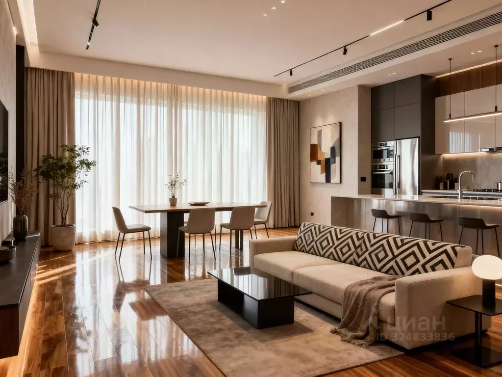 3-к кв. Москва Ленинградский просп., 36с36 (86.0 м) - Фото 1