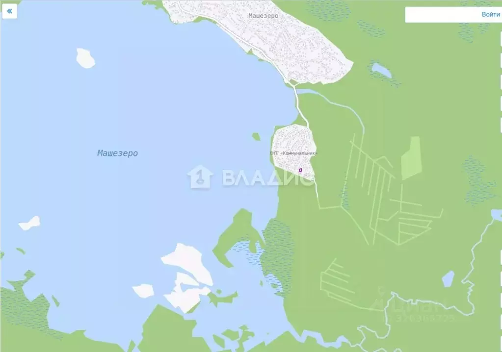 Участок в Карелия, Прионежский район, Нововилговское с/пос, ... - Фото 1